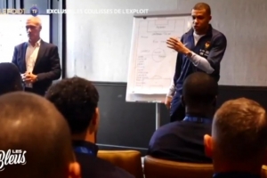 领袖气质！法媒曝光姆巴佩欧国联激情演讲：输也要让对手爬着离开